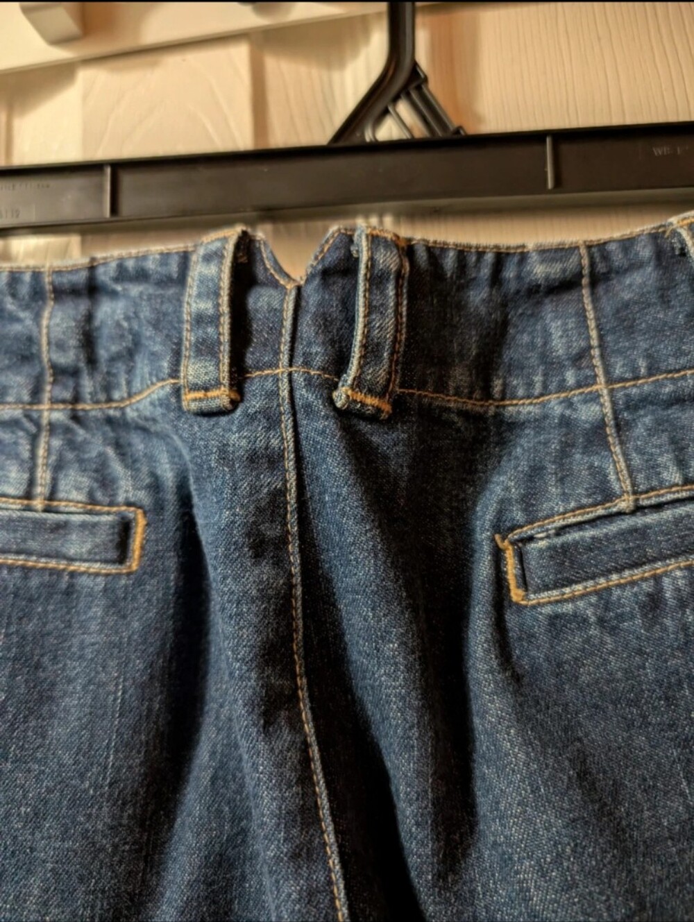 Vintage 90s Y2K Liz Claiborne LizWear Cropped Wide Leg Jeans Women’s Blue Denim - Picture 11 of 16
